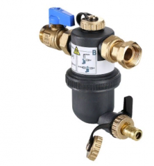 Фильтр дешламатор с пластиковым корпусом Dirstop 3/4&quot; VT.383.B.05