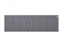 Биметаллический радиатор отопления Royal Thermo PianoForte 300 16 секций Silver Satin