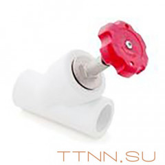 Вентиль РосТурПласт 45° внутр/внутр  20 арт.14385