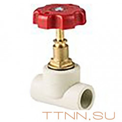 Вентиль РосТурПласт 90° в сборе внутр/внутр 20 арт.15523