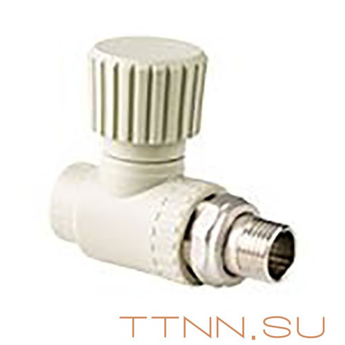 Вентиль РосТурПласт для радиатора прямой 25х3/4" арт.15822