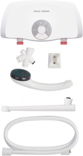 Электрический проточный водонагреватель 6 кВт Royal Thermo Smartfix TS (6,5 kW) - кран+душ